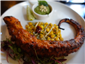 octopus and corn